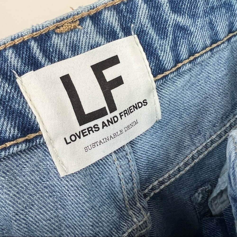 Lovers + Friends Reece High Rise Straight Leg Jeans - Picture 15 of 16